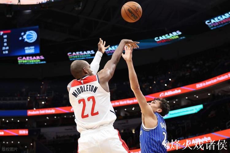 麦科勒姆27分萨尔23+8 奇才主场击败魔术